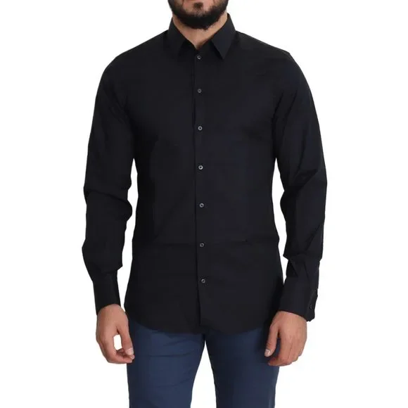 green emerald velvet dress Dolce and Gabbana Dress Shirt | Designer Fashion outlet main image 0